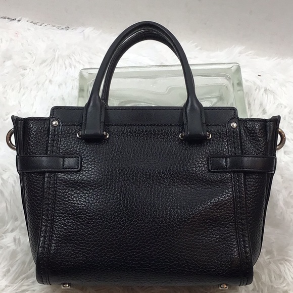 Coach mini Swagger pebbled leather satchel - Picture 5 of 14